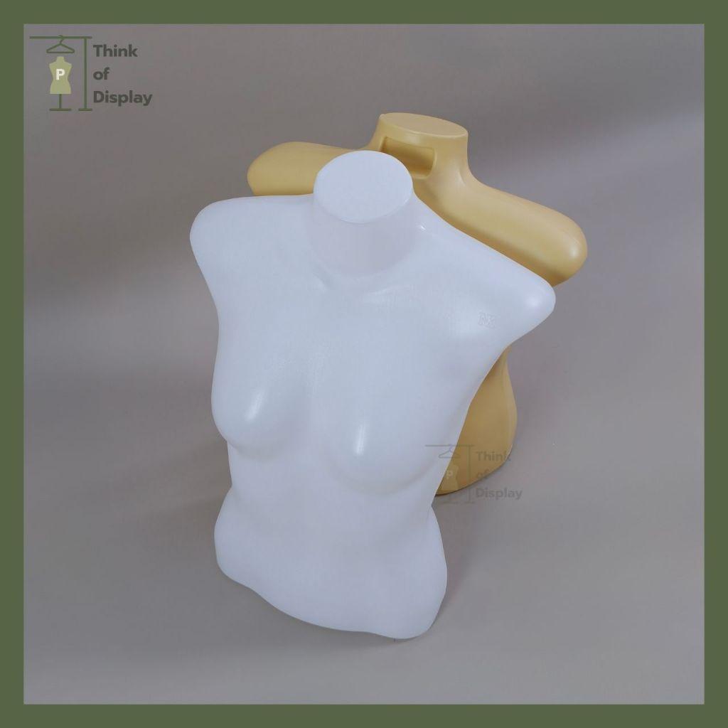 หุ่นโชว์เสื้อผ้าหญิงตั้งโต๊ะ หุ่นหญิงวางชั้น หุ่นหญิงครึ่งตัว - thumbnail 4