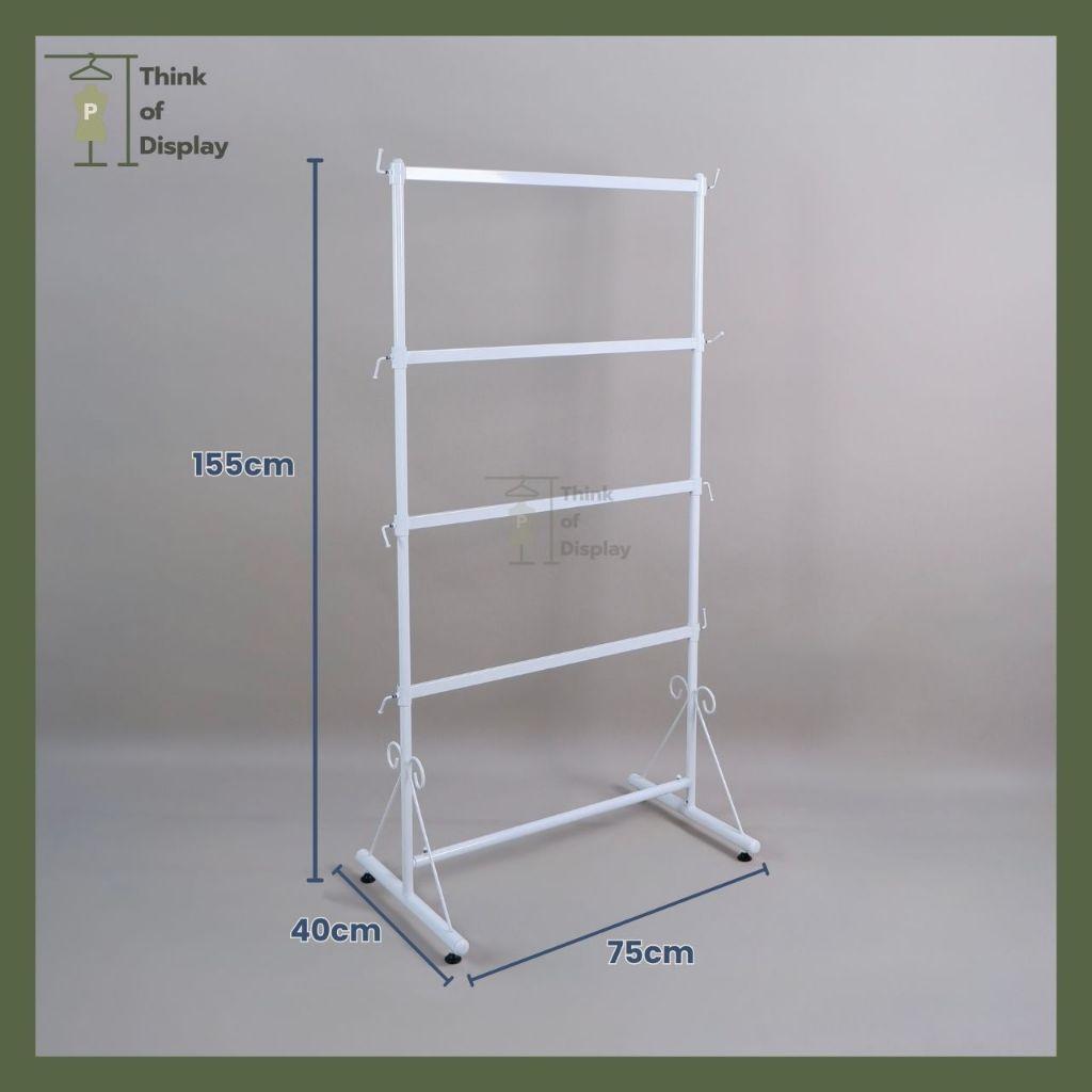 ราวชุดชั้นใน 4 ระดับ ราวโชว์เสื้อตัวจิ๋ว ราวโชว์ชุดชั้นใน ราวแขวนเสื้อผ้า - thumbnail 2