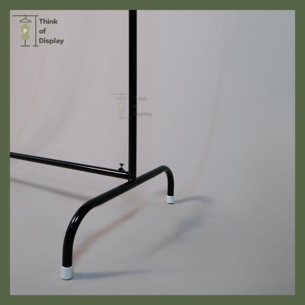 ราวแขวนเสื้อ รุ่น slim ราคาย่อมเยาว์ สีขาว สีดำ - thumbnail 7